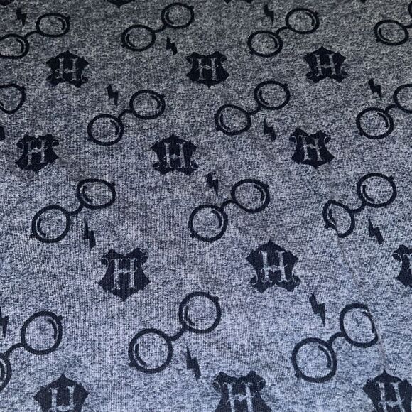 Harry Potter Themed Blue Pullover Long Sleeves Sweatshirt Size Large - Picture 6 of 11